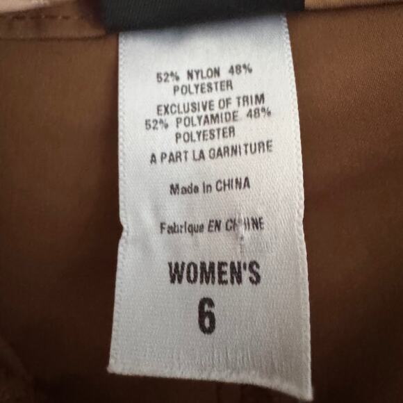 Patagonia Women's Brown Inter-Continental Capris Cropped Pants Vintage Size 6 - Picture 5 of 6